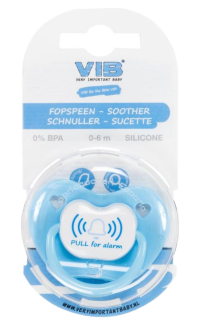 VIB Speen Orthodontisch Blauw 'PULL for alarm'