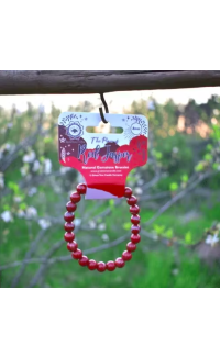 Red Jasper kralen armband